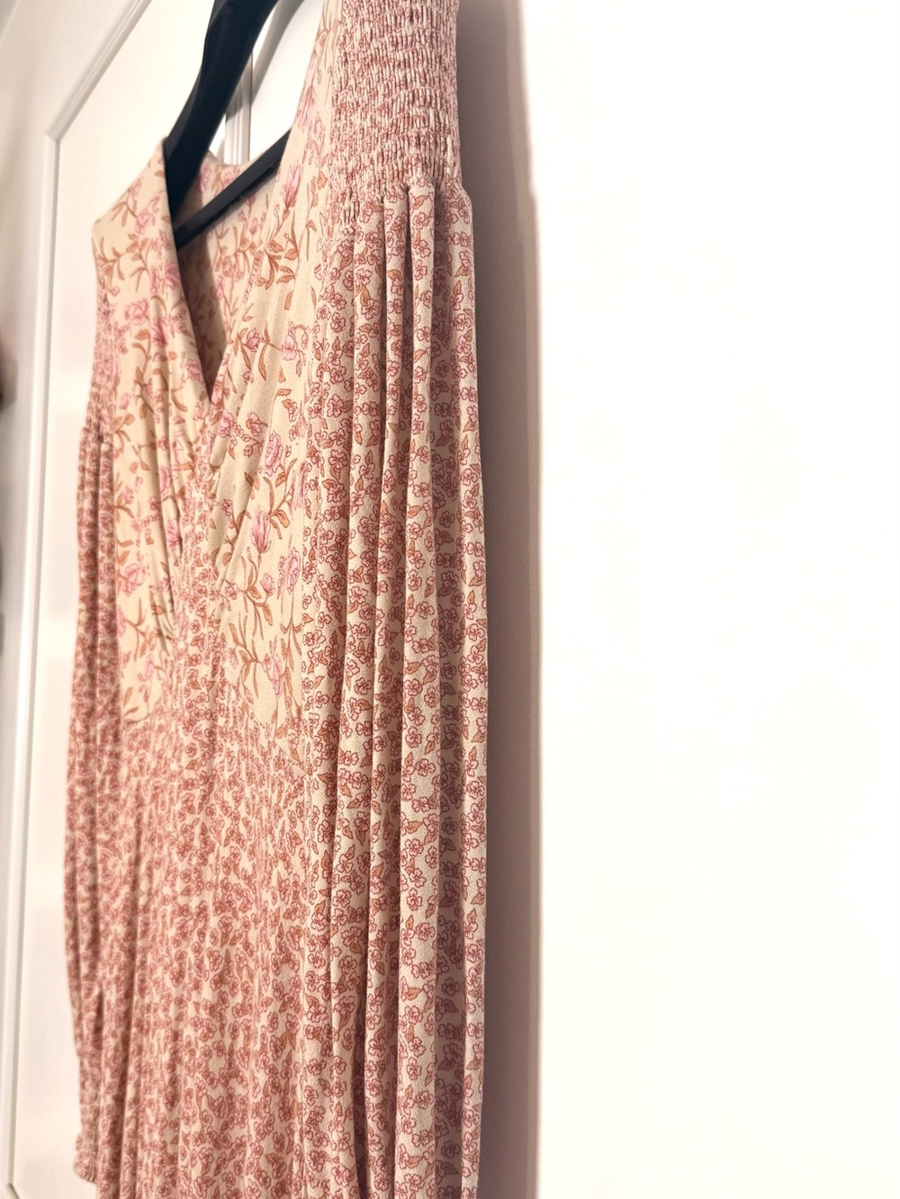 Free People Pink Love Story Maxi Dress Medium Romantic Dreamy - Picture 11 of 14